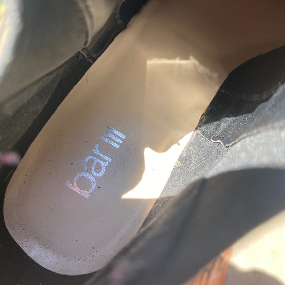 Bar III Snakeprint ankle booties with gem - Picture 5 of 6